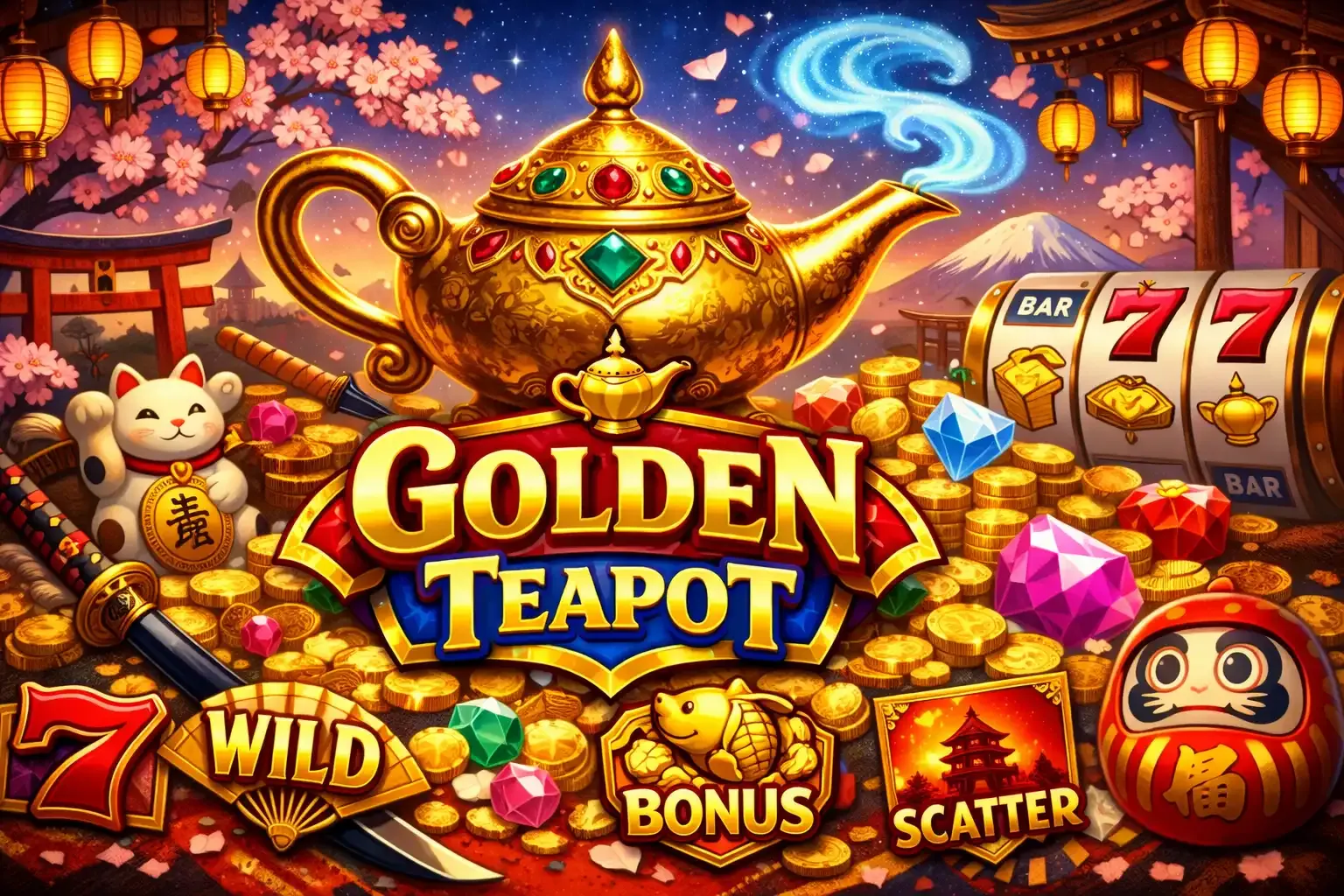 Golden Teapot